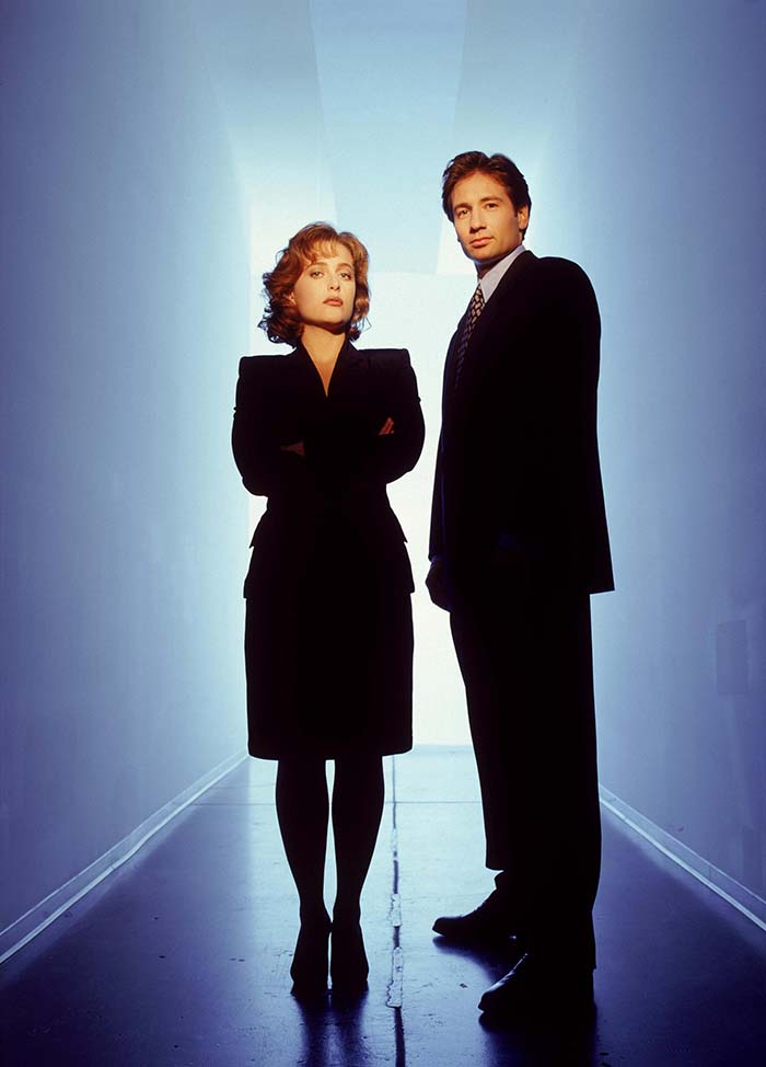 Dana Scully y Fox Mulder, el corazón de The X-Files