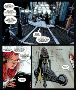 Internet 3.0 en Batman: The Return #1, para el que no lo leyó.