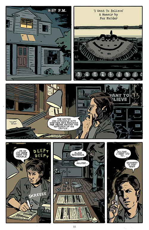 Interiores de los cómics The X-Files - Season 10