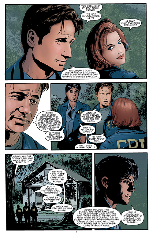 Interiores de los cómics The X-Files - Season 10