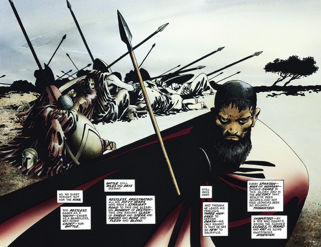 "300" (1998) de Frank Miller • Cuarto Mundo