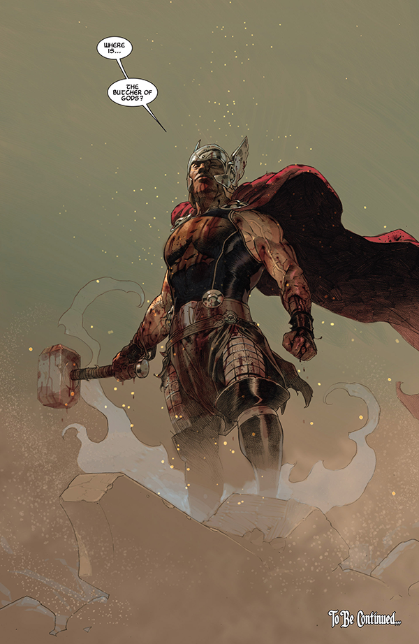 Esad Ribic nos convence de que Thor es el mejor dios que pueda existir