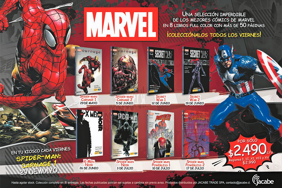 Colección Marvel La Hora-Jacabe