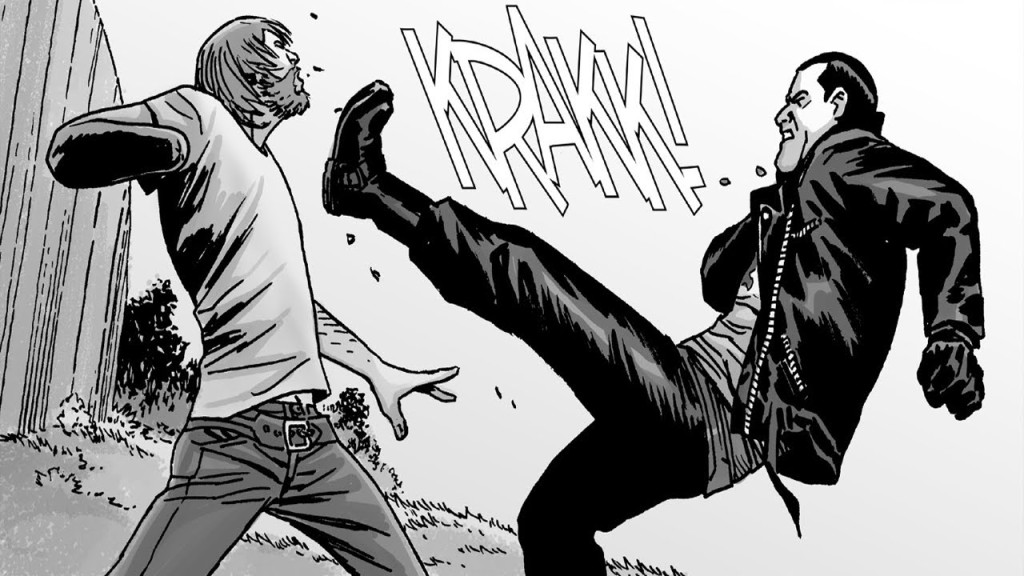 Porque Sale Rick De The Walking Dead
