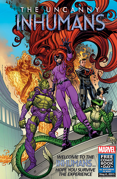 The Uncanny Inhumans FCBD