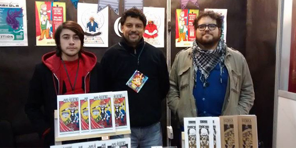 El imaginario Occipital dijo presente en la última Comic Con 2015 (foto de Imaginario occipital)