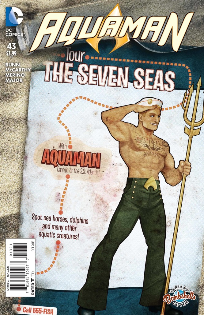 aquaman 43 bombshells cover