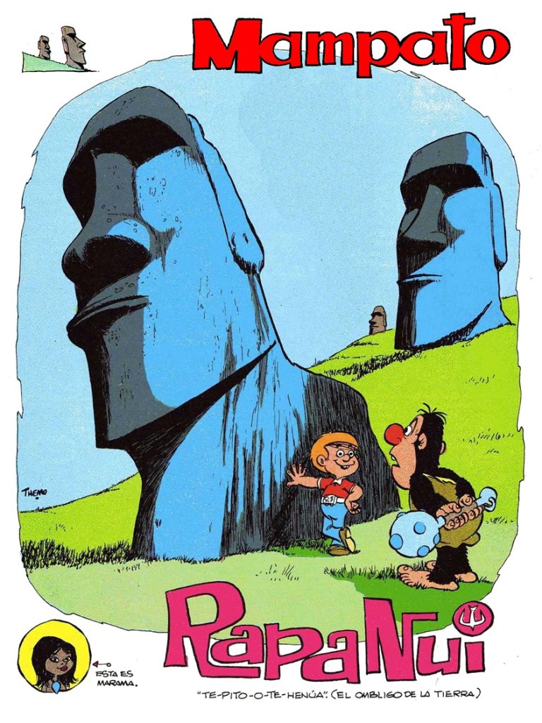 Mampato en Rapa Nui