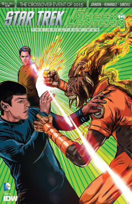 STAR TREK GREEN LANTERN #003