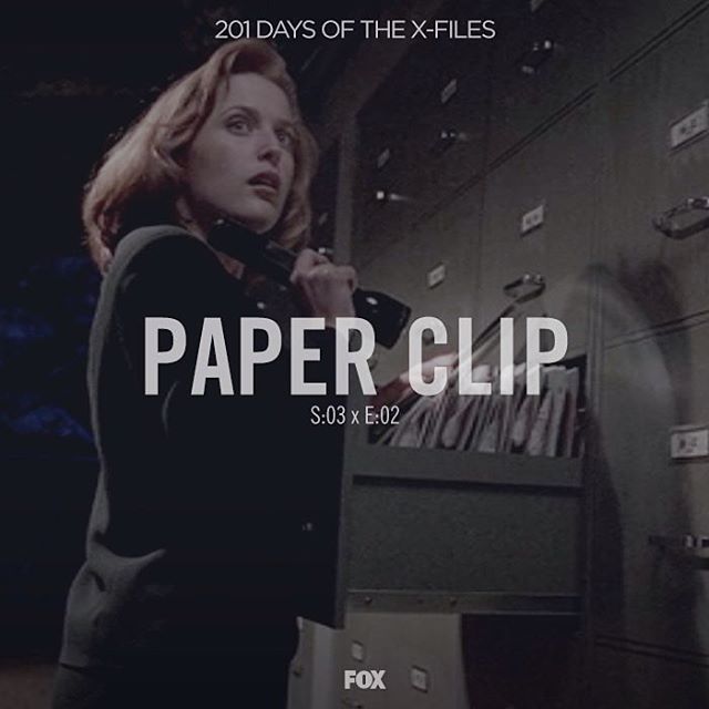 THE X-FILES T03E02 "Paper Clip"