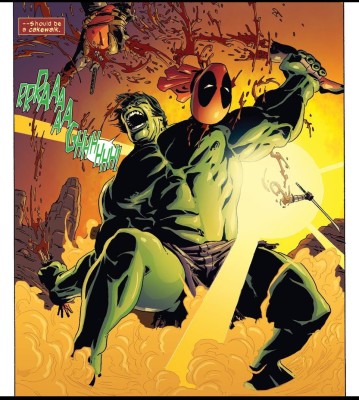 Deadpool Kills the marvel universe Hulk