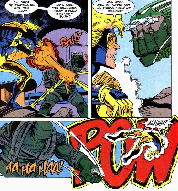 Booster Gold vs Doomsday