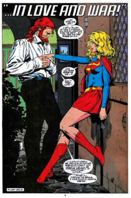 Luthor II y Supergirl