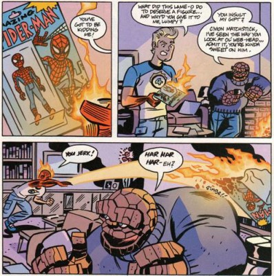 Esto no tiene relación con Civil War, simplemente amo a Ben Grimm