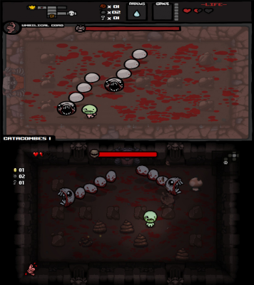 Diferencias gráficas entre The Binding of Isaac original y Afterbirth