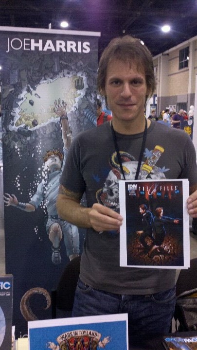 Joe Harris, guionista de los cómics de The X-Files bajo el alero de IDW Publishing
