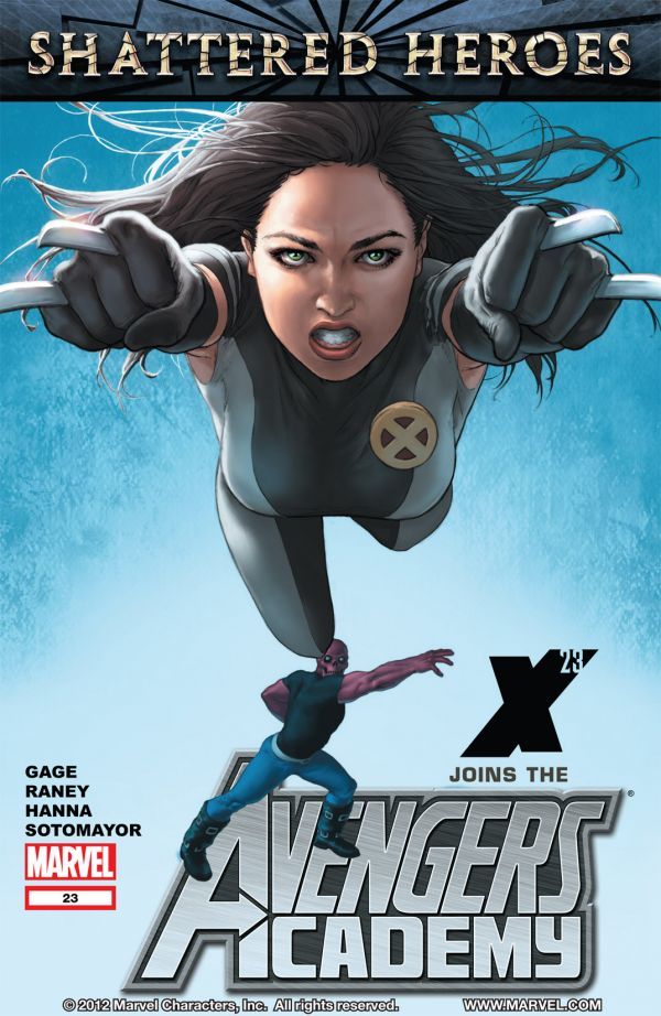 X-Men: Mutante & Orgulhoso - Hoje X-23 completa 19 anos de criação. A  clone/filha de Wolverine, Laura Howlett/Kinney, apareceu pela primeira vez  em 2 de agosto de 2003 no episódio 10 titulado 