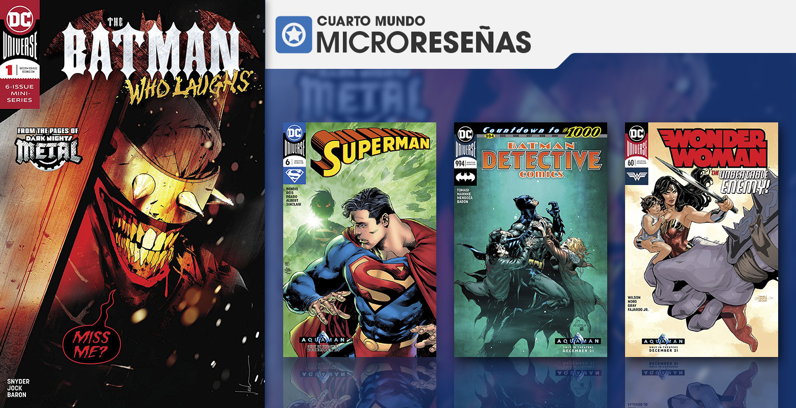 MR DC 196 - El regreso del Batman que ríe • Cuarto Mundo