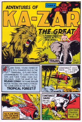 Adventures of Ka-Zar The Great, una de las historias de Marvel Comics #1