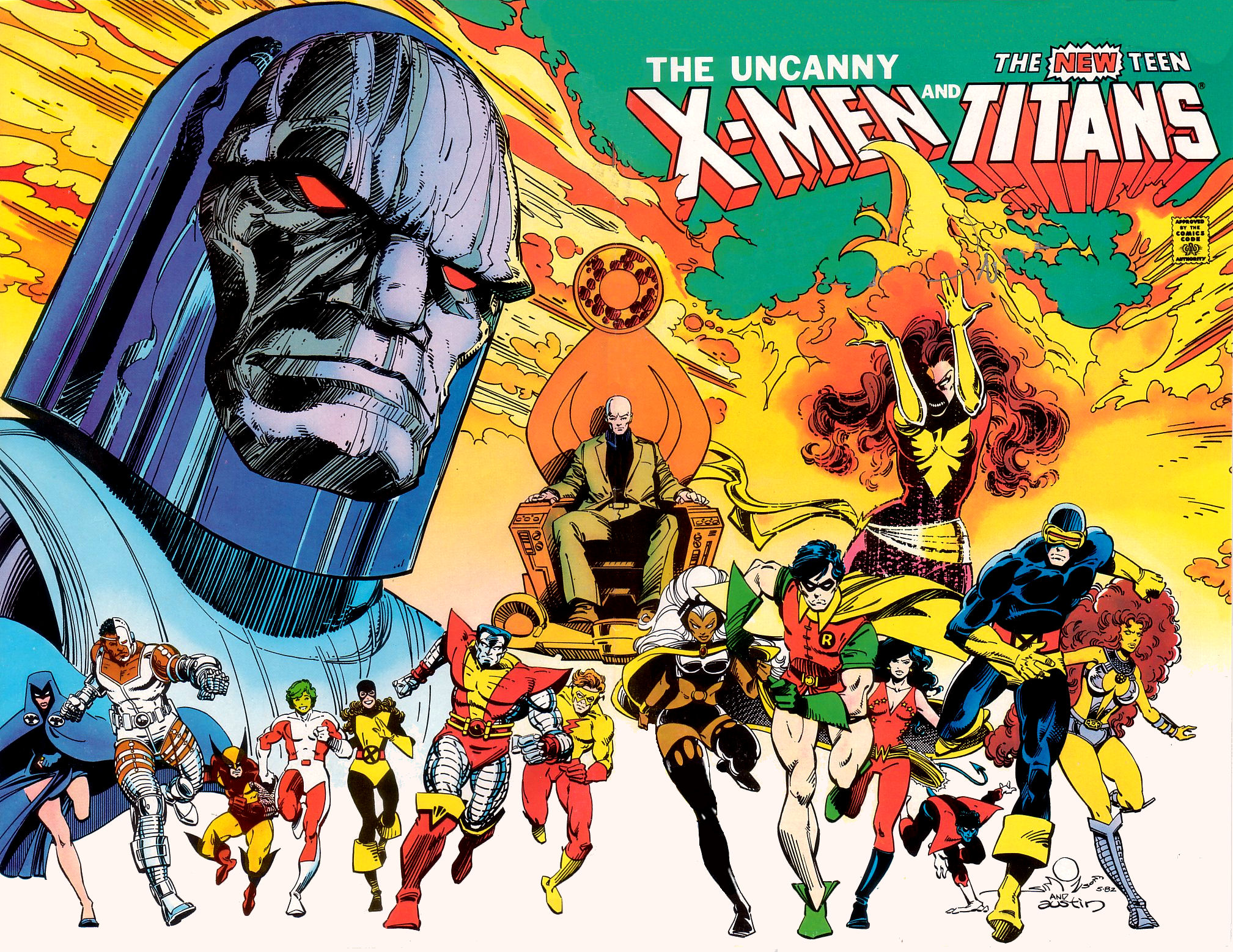 Solenoide Series de tiempo vitalidad Marvel and DC Present - The Uncanny X-Men and The Teen Titans" (1982):  Apokolipsis Ahora • Cuarto Mundo