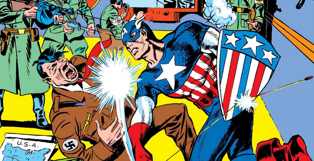 "Captain America Comics" 1 (1941) el debut de las barras y estrellas