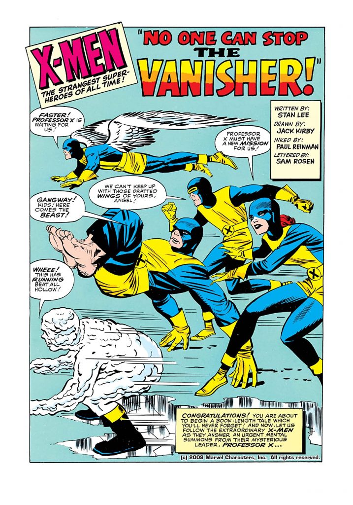 The X-Men #002 de Stan Lee y Jack Kirby, arte interior