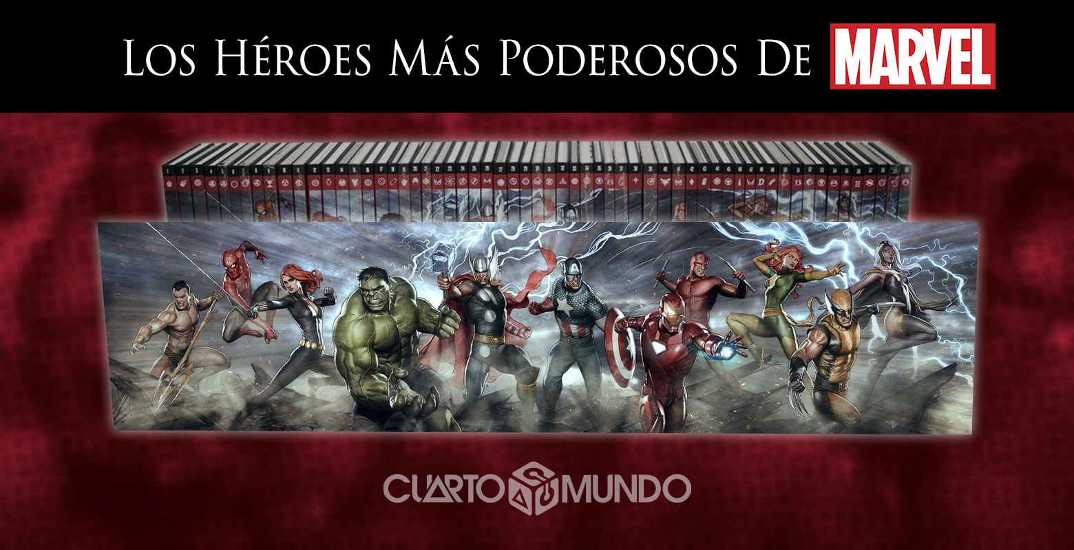 montaje Contradicción Paraíso Los Héroes Más Poderosos de Marvel: Salvat vuelve a inundar los quioscos •  Cuarto Mundo