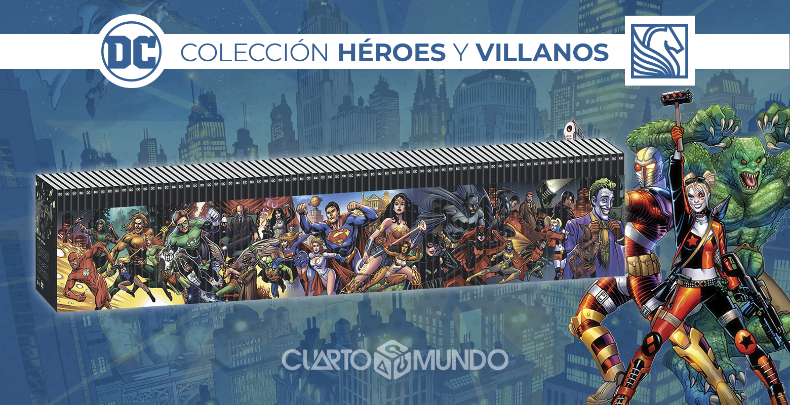Príncipe inversión barbilla Colección Héroes y Villanos de DC Comics", lo nuevo de Salvat en kioscos  chilenos • Cuarto Mundo